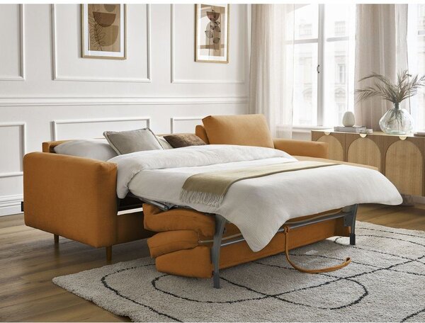 Musztardowy narożnik Nouveau Cocoone – Bobochic Paris