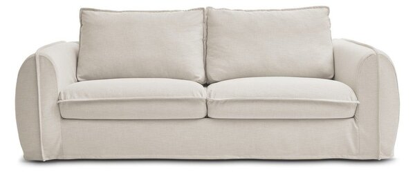 Beżowa sofa do spania/rozkładana 216 cm Archimede – Bobochic Paris