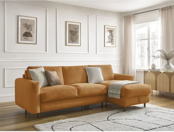 Musztardowy narożnik Nouveau Cocoone – Bobochic Paris