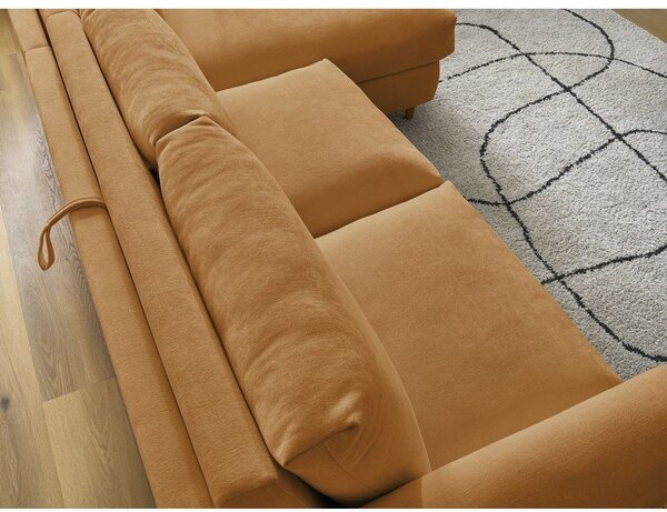 Musztardowy narożnik Nouveau Cocoone – Bobochic Paris