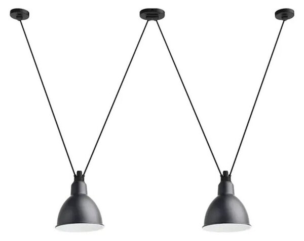 Lampa Wisząca Lampe Gras, czarny, salon, metal