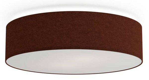 Lampa Sufitowa Belid, ściemnialny, brąz rdzawy, salon, tkanina | tekstylia