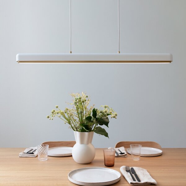 Lampa Wisząca UMAGE, Hazel Branch, ściemnialny, biały, jadalnia, metal, nowoczesny