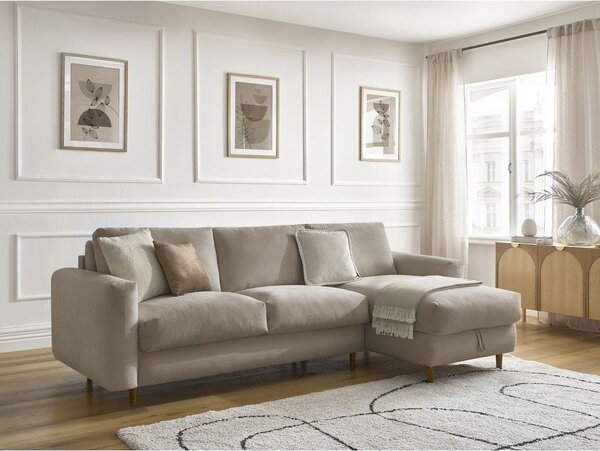 Szarobrązowy narożnik Nouveau Cocoone – Bobochic Paris