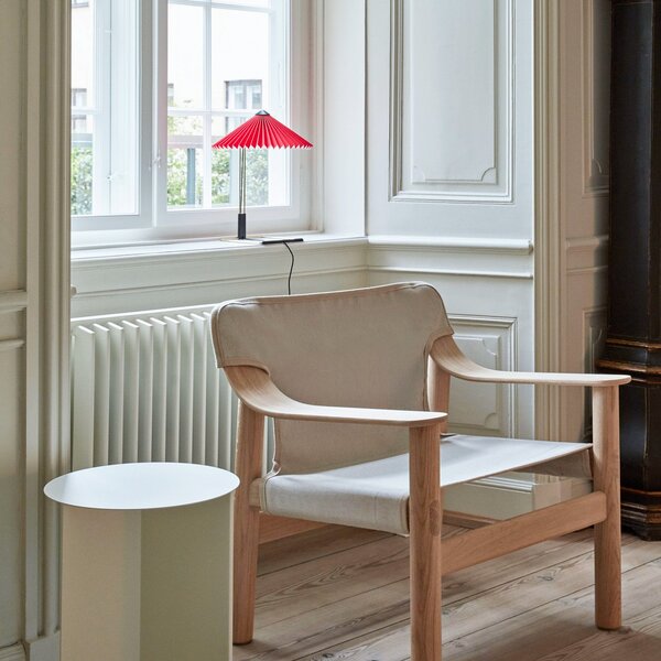 Lampa Stołowa HAY, Matin 300, ściemnialny, czerwony, salon, metal, design