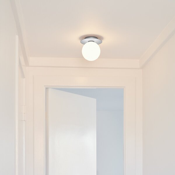 Lampa Ścienna Nuura Aps, Liila 1 Medium, ściemnialny, metaliczny, salon, szkło, design