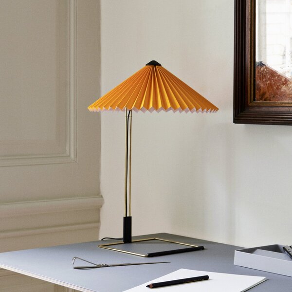 Lampa Stołowa HAY, Matin 380, ściemnialny, żółty, salon, metal, design