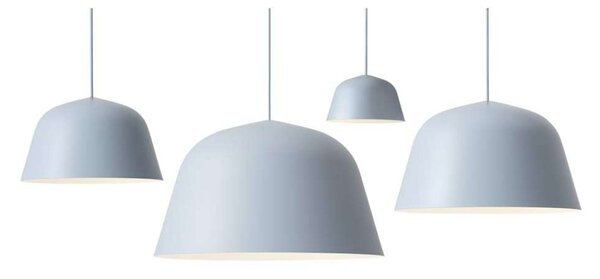 Lampa Wisząca Muuto, biały, salon, aluminium