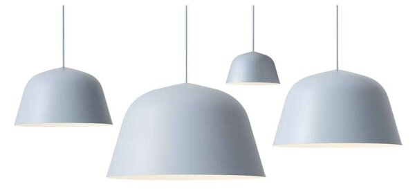 Lampa Wisząca Muuto, niebieski, salon, aluminium