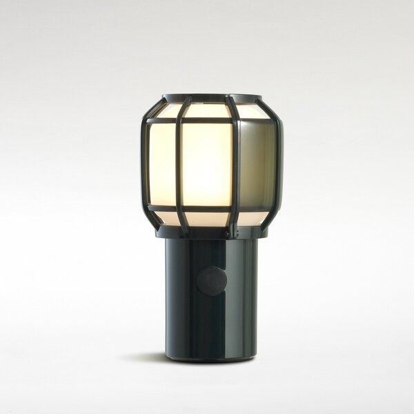 Zewnętrzna Lampa MARSET, Chispa, ściemnialny, zielony, tworzywo sztuczne, design