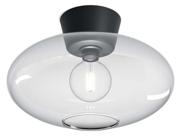 Bullo Lampa Sufitowa XL Ø38 Matt Black/Clear - Belid
