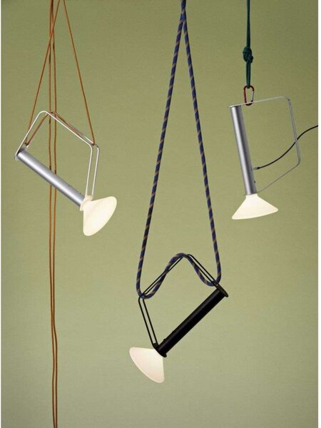 Zewnętrzna Lampa Muuto, ściemnialny, czarny, aluminium