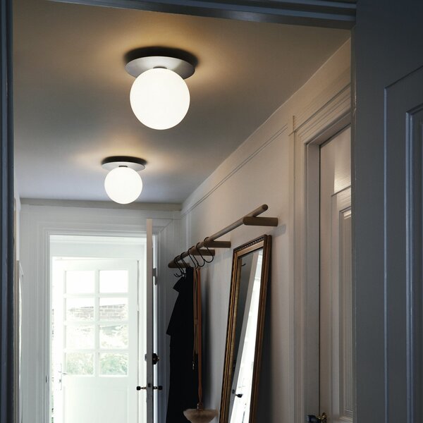 Lampa Ścienna Nuura Aps, Liila 1 Large, ściemnialny, metaliczny, salon, szkło, design