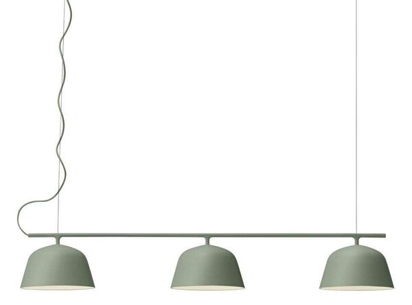 Lampa Wisząca Muuto, zielony, kuchnia, aluminium