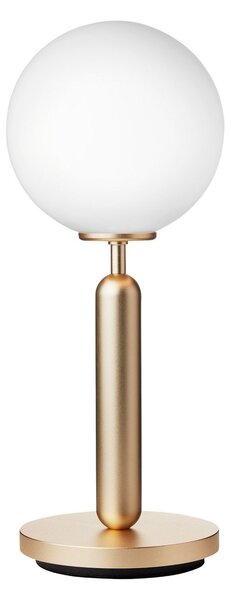 Lampa Stołowa Nuura Aps, Miira Table, złoty | mosiężny, salon, metal, design