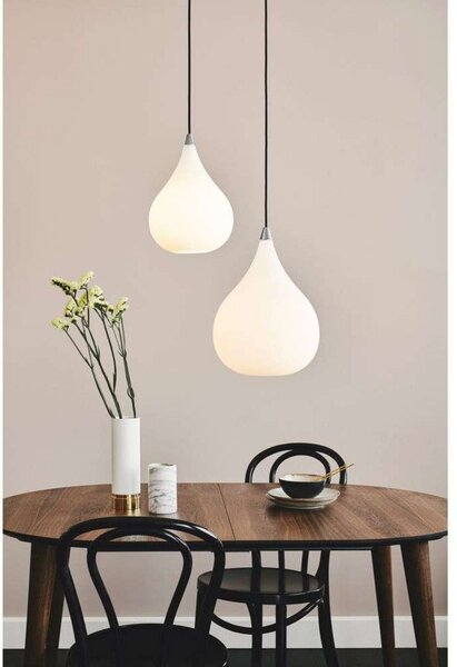 Lampa Wisząca Halo Design, biały, salon, szkło