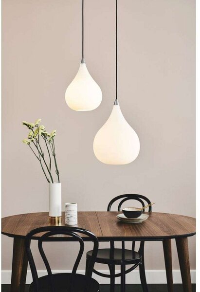 Lampa Wisząca Halo Design, biały, salon, szkło