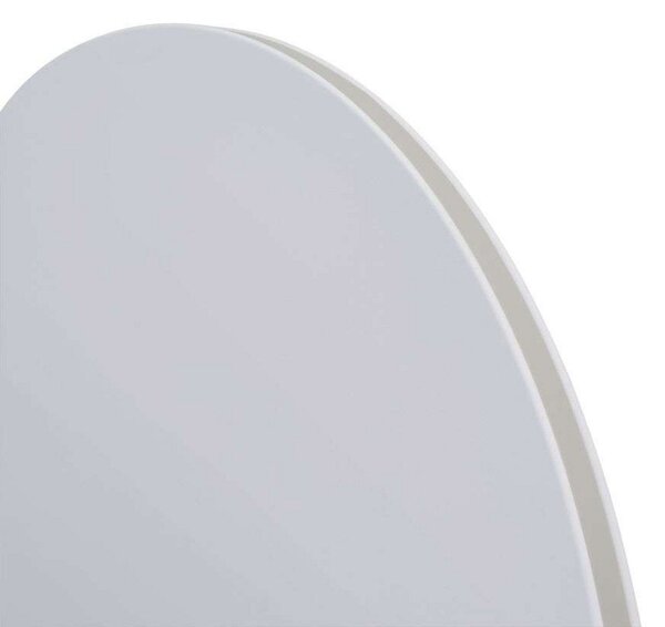 Lampa Ścienna Muuto, ściemnialny, szary, salon, aluminium