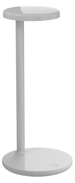 Lampa Stołowa FLOS, ściemnialny, szary, salon, aluminium