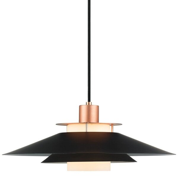 Lampa Wisząca Halo Design, czarny, jadalnia, metal