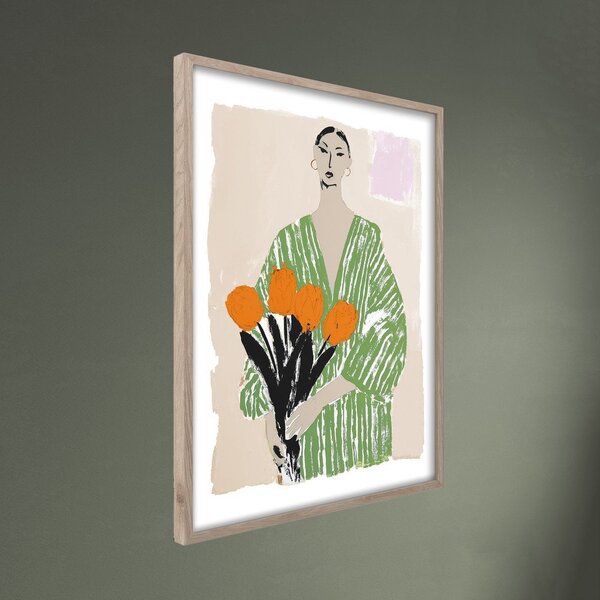 Obraz drukowany z ramą w zestawie 50x70 cm Stella – Styler