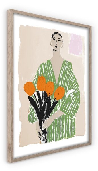 Obraz drukowany z ramą w zestawie 50x70 cm Stella – Styler