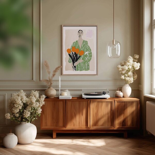 Obraz drukowany z ramą w zestawie 50x70 cm Stella – Styler