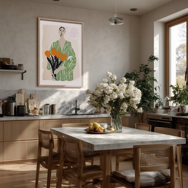 Obraz drukowany z ramą w zestawie 50x70 cm Stella – Styler