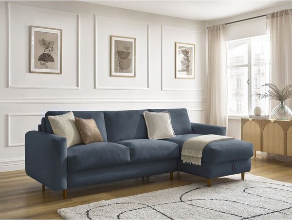 Ciemnoniebieski narożnik Nouveau Cocoone – Bobochic Paris