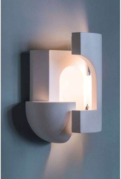 Lampa Ścienna DCW, biały, tworzywo sztuczne