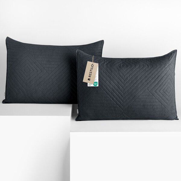 Poszewki na poduszki zestaw 2 szt. z mikrowłókna 50x70 cm Softa – Restilo
