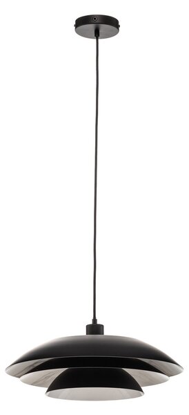 Lampa Wisząca Dyberg Larsen, DL45, ściemnialny, czarny, salon, metal, skandynawski