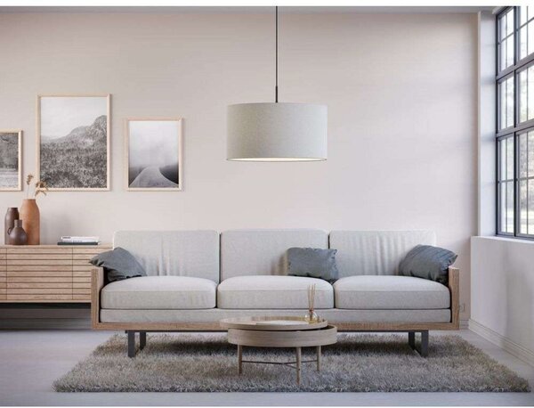 Lampa Wisząca Belid, biały, jadalnia, tkanina | tekstylia