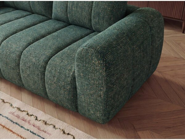 Ciemnozielona sofa 242 cm Nesty – Bobochic Paris