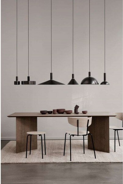 Collect Lampa Wisząca Record Low Black - Ferm Living