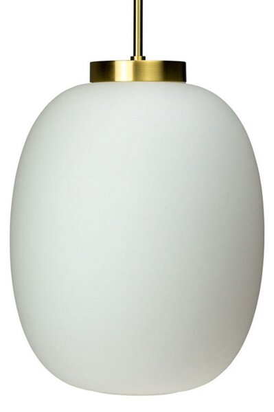 Lampa Wisząca Dyberg Larsen, DL39, ściemnialny, biały, salon, szkło
