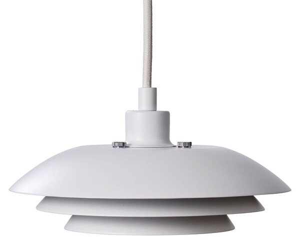 Lampa Wisząca Dyberg Larsen, DL20, ściemnialny, biały, salon, metal, skandynawski