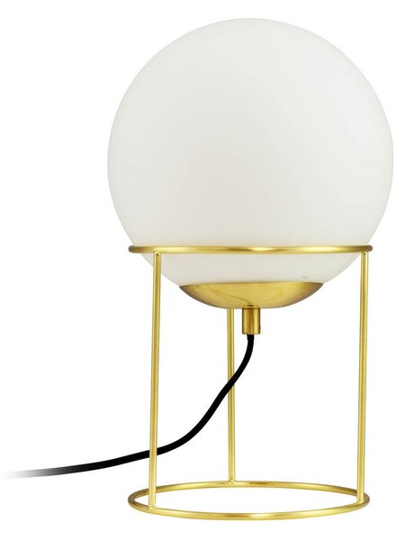 Lampa Stołowa Dyberg Larsen, Madrid, złoty | mosiężny, salon, metal, design