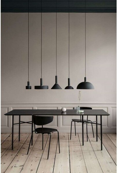 Collect Lampa Wisząca Disc High Black - Ferm Living