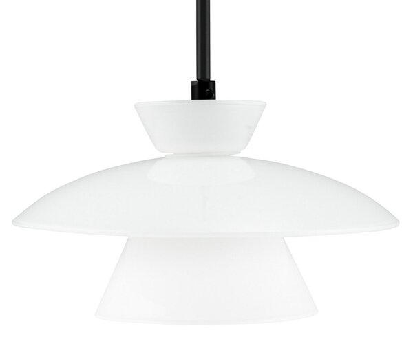 Lampa Wisząca Dyberg Larsen, Valby, ściemnialny, biały, salon, szkło, skandynawski