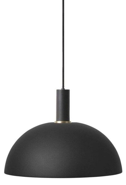Collect Lampa Wisząca Dome Low Black - Ferm Living