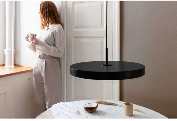 Asteria Lampa Wisząca Mini Petrol Blue/Black Top
