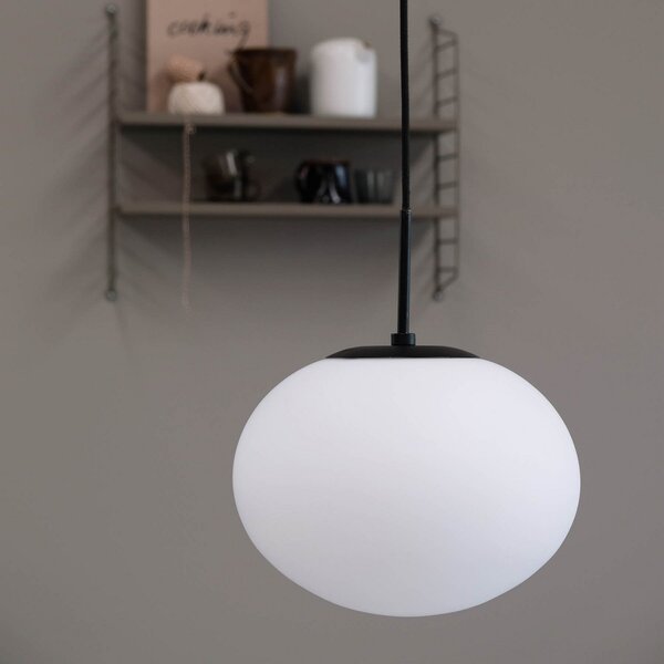 Lampa Wisząca Dyberg Larsen, Princess, ściemnialny, biały, salon, szkło, design