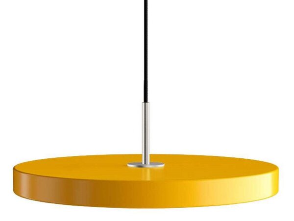 Lampa Wisząca UMAGE, ściemnialny, żółty, salon, metal