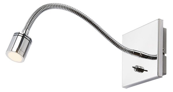 Lampa Ścienna Lindby, Berfin, metaliczny, sypialnia, metal, nowoczesny