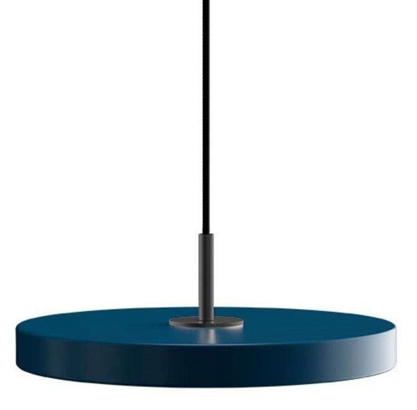Asteria Lampa Wisząca Mini Petrol Blue/Black Top
