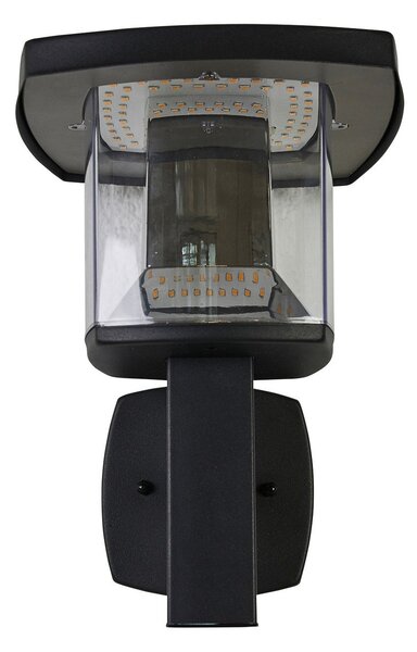 Zewnętrzna Lampa Lindby, Askan, czarny, taras, metal, nowoczesny