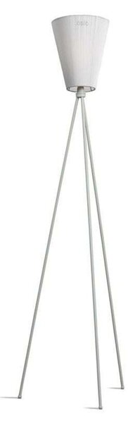 Oslo Wood Lampa Podłogowa Light Grey/Biała - Northern