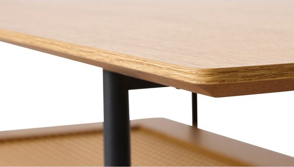 Stolik w dekorze dębu w naturalnym kolorze 55x110 cm Pensacola – Unique Furniture