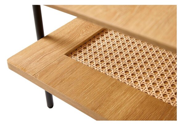 Stolik w dekorze dębu w naturalnym kolorze 55x110 cm Pensacola – Unique Furniture